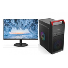 台式计算机 组装机 i5 16G 512 24寸