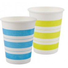 得力9560纸杯(混)(50个/袋)250ml五星纸240g纸+18gPE膜