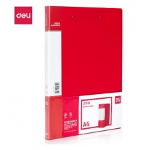 得力64511中国红双强力夹(红)(个)