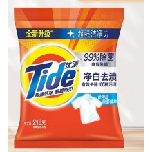 汰渍净白去渍洗衣粉218g 
