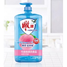 雕牌洗洁精水蜜桃1kg 10瓶/件
